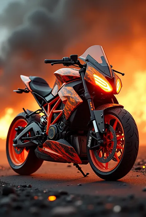 Ktm modified extremely fire theme
