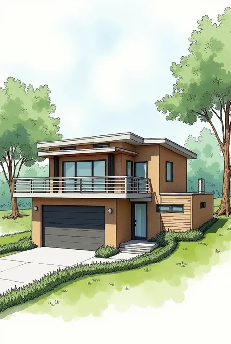 sketch design energy efficient home and incorporate 3 key energy efficient features
