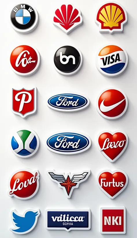 brand stickers