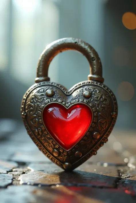 Lock have a heart
