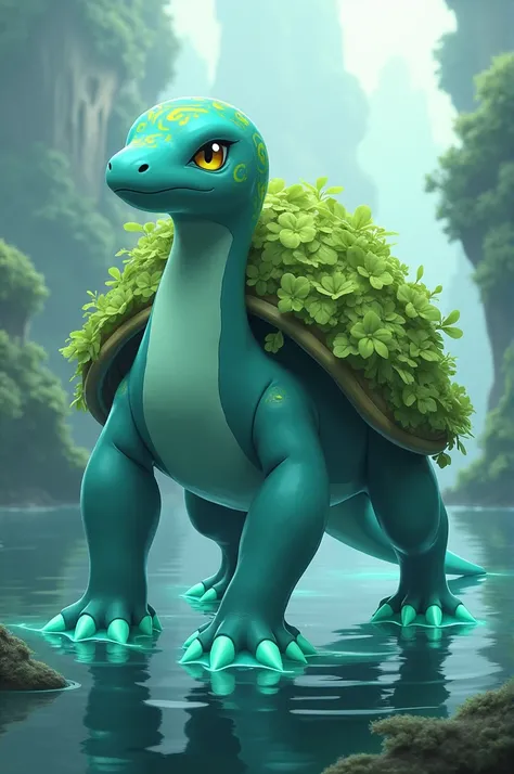 Create a fusion of lapras and torterra