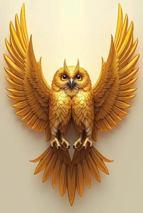 twin gold owl logo
