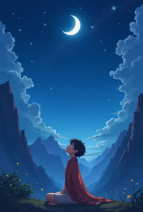 Kid 15age 
Radhe Krishna god love 
Moon stars cute night 
Anime cute face 
Beautiful background 
Mountain 
