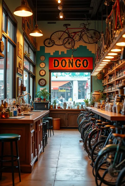 Bike shop called Dongo
