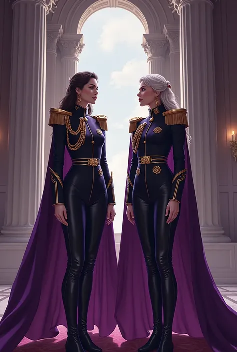 Women generals, Purple tone 