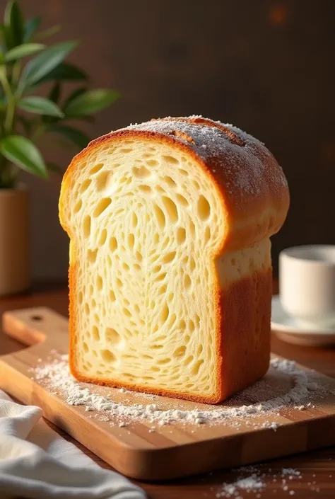 create a slice of bread