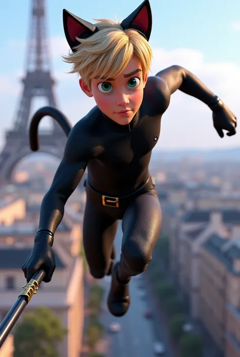 Adrien from the sixth season of Miraculous in 3D