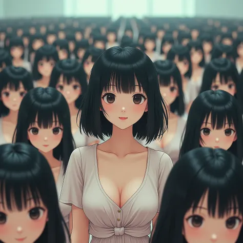 (((((Japanese Clone girls=Myself)))))), (((Best Super High quality Myself Clone girls Raw Photography Art))), (16K, Highest quality, Ultra-high resolution, RAW Photos), (((It&#39;s so unrealistic., With unparalleled depiction, With an unfathomable sight, A...