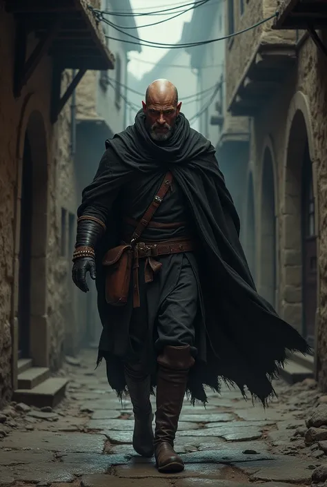 Medieval Bald Thief 