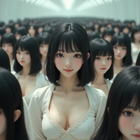 (((((Japanese Clone girls=Myself)))))), (((Best Super High quality Myself Clone girls Raw Photography Art))), (16K, Highest quality, Ultra-high resolution, RAW Photos), (((It&#39;s so unrealistic., With unparalleled depiction, With an unfathomable sight, A...