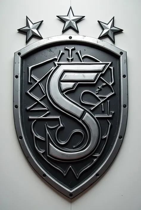 Soccer Crest
Metal Sign
Black an White 