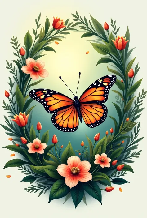 I created a logo for my business that will be called BUTTERFLY and its phrase will be "Live the magic of nature, surrounded by wings" and it&#39;s about a place where there will be lots of butterflies so that people can come in and be with them and it&#39;...