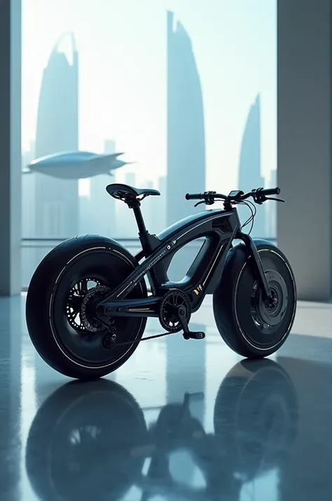 A futuristic bicycle 