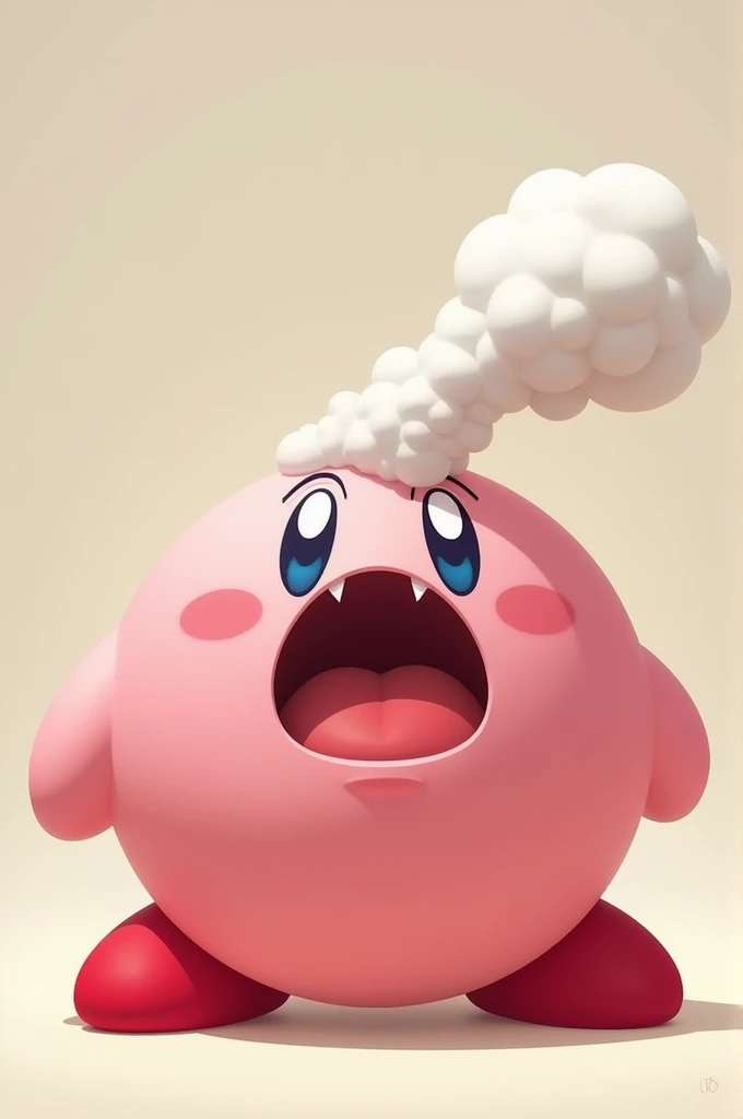 giant kirby ，big ass，farting