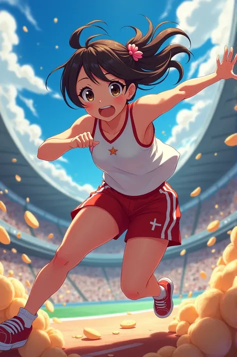 anime girl sports