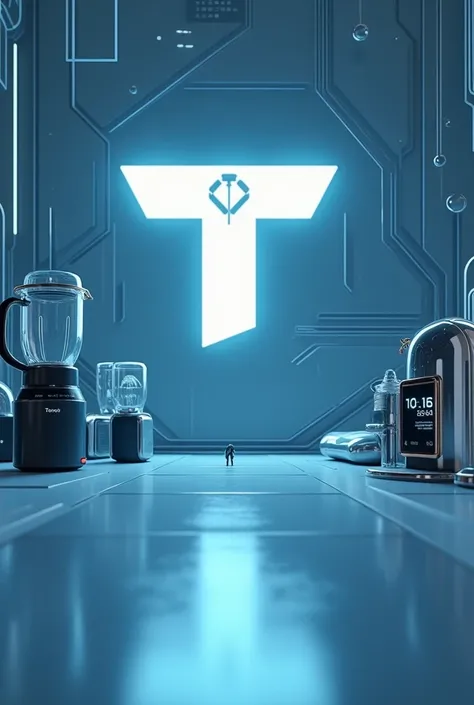 Futurism with the name TocToc Technology will be used as a logo, to sell items like mini portable blender, food shredder, fire sticker, smart watch, game sticker, everything that involves technology and makes people&#39;s lives easier. 
The image must be f...