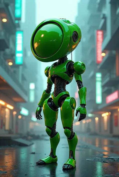 cyberpunk style, cyberpunk style, 3d character, Pixar rendering, cyberpunk style, Dollynho is a character From the Dolly Refrigerantes by Laerte Codonho. (((human green pet bottle))), 