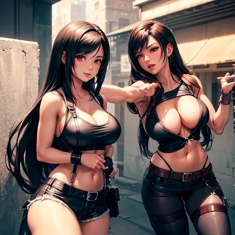 I appreciate your Tifa titfucks. Could there be one of Classic Tifa and the cock is completely buried in her boobs so its not poking out