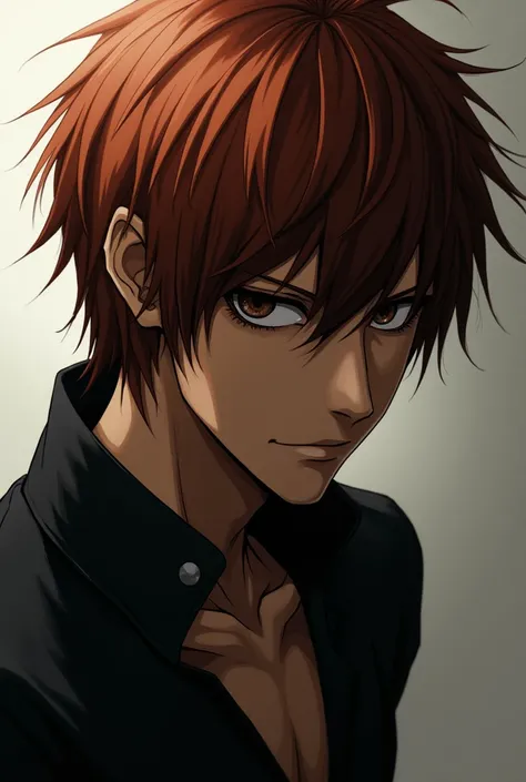 Light Yagami from Death Note her skin tone is dark brown 