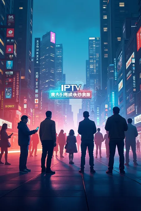 An image for IPTV advertisement