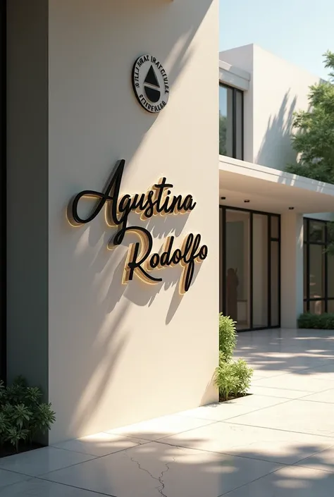 Image of the independent athletic club with the name of Agustina and Rodolfo 
