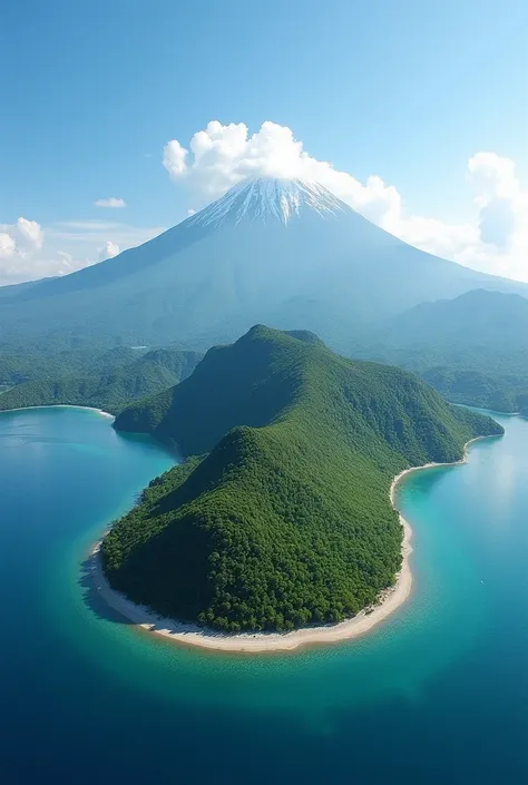 Bohey dulang and Gunung Kinabalu 
