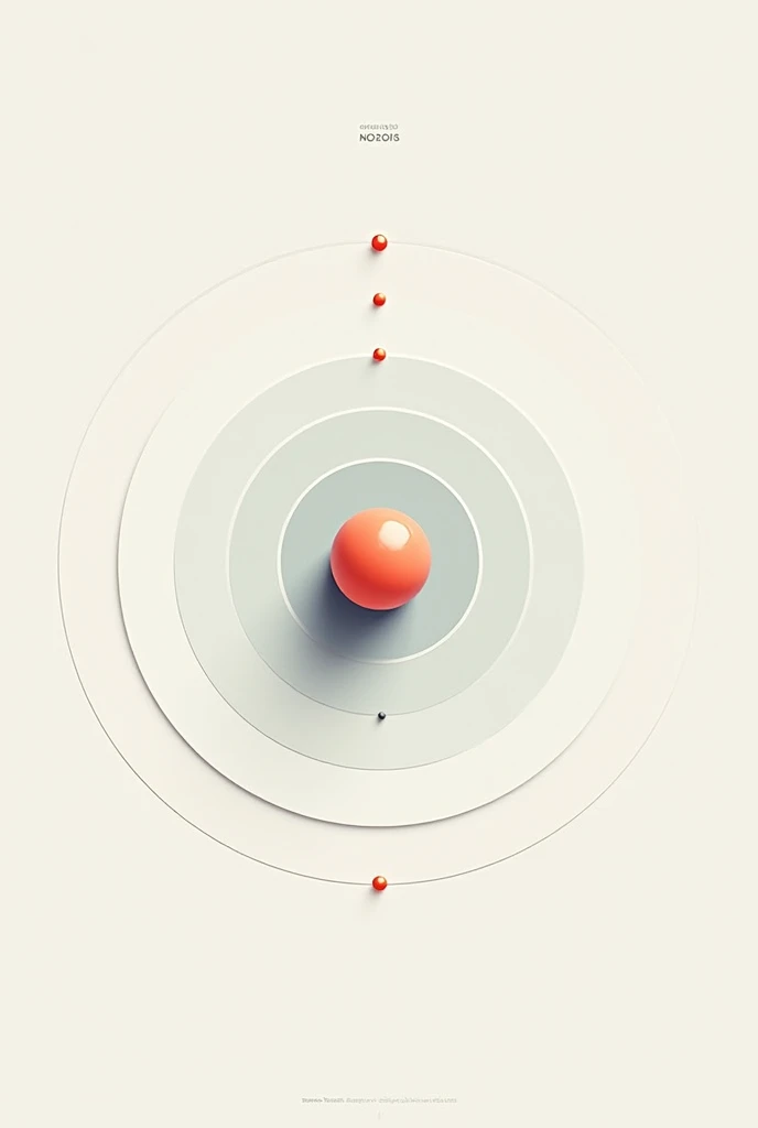 represent the atomic radius in an image