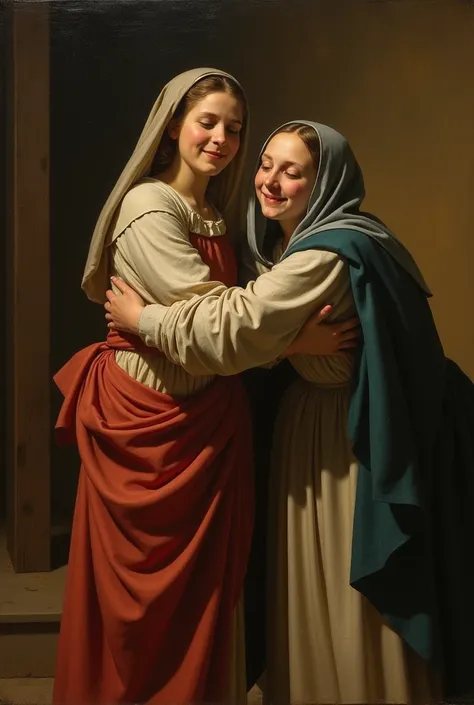 Maria visits her cousin Isabel (Magnificat)

