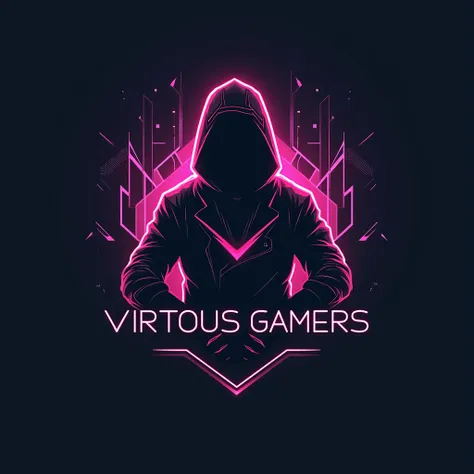 Logo for a computer games channel on youtube, called "Virtuous Gamers"