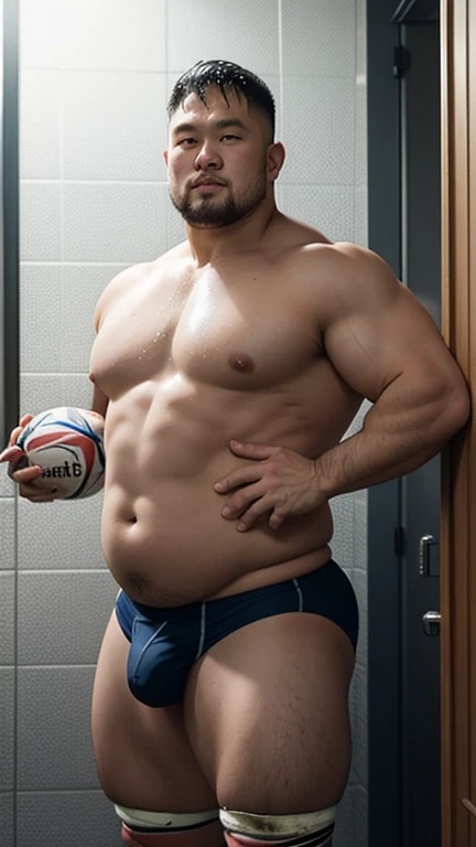 高齢なChubby Muscle男。masterpiece。senior citizen。
Well-built body。アジアのChubby Muscle人間。male。Dad。father。Jockstrap。Big bulge。
Hotman。Chubby Muscle。Big belly。Macho。Short Hair。Shaved Head。
NSFW。Big body。Realistic texture。nude。Big bulge。Rugby player。Sole。wild。Shower...