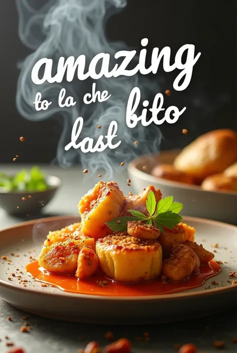  catchphrase "Amazing To The Last Bite! " in Portuguese