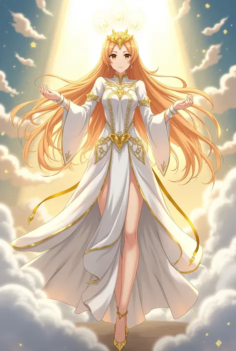 

Cover of Asuna Yuki redhead as Stacia (su avatar de the Goddess of Creation en Sword Art Online: Alicization), would follow an approach that highlights his divine and majestic image. The focus should be on Asuna&#39;s portrayal as Stacia, the Goddess of ...