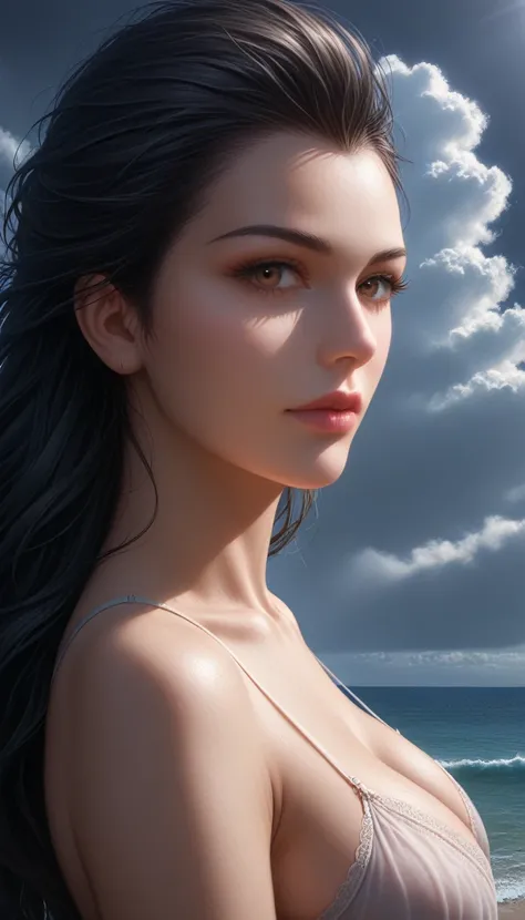 score_9, score_8_superior, score_7_superior, (32K,Ultra-high-definition CG,masterpiece,Highest quality,Very detailed,Ultra-realistic,Realistic,Increased depth of field,Cinematic lighting:1.2), 
Elegant mature Japanese woman, 
Glossy black hair,Straight lon...