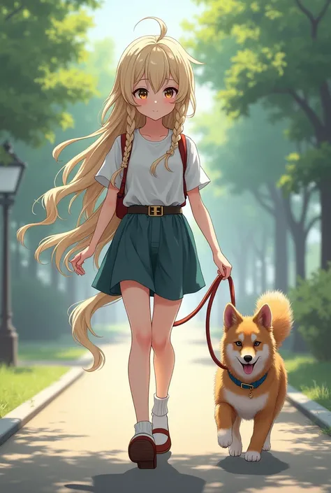 1girl, , stroll_with_pet, viewer holding leash, leash, (((all fours))),  masterpiece, high quality, best quality, beautiful, hd, perfect lighting, detailed face, detailed body, (((anime))),masterpiece, best quality, intricate details, 8k uhd, perfect face,...