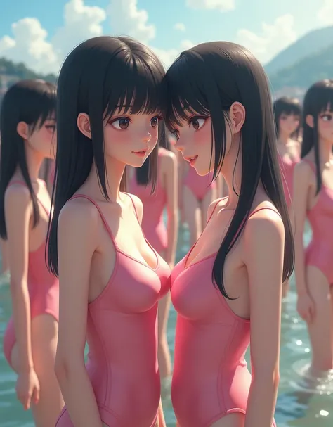 (((((Japanese Clone-girls=Myself))))), (((Super Best masterpiece Clone-girls Raw Photography Art))), (((16K, Highest quality, Ultra-high resolution, RAW Photos))), (((It&#39;s so unrealistic., With unparalleled depiction, With an unfathomable sight, An unp...