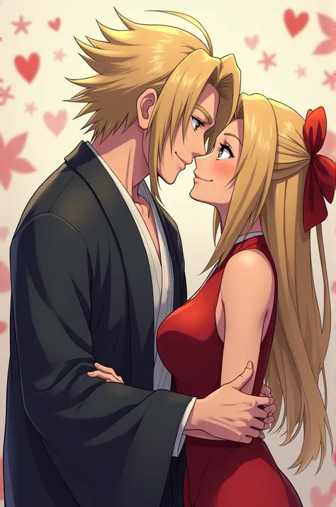 make a picture of tsunade having sex with raikage