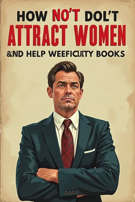 a book cover on how not to get women 