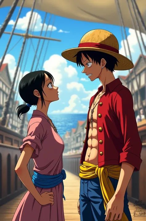 Luffy chat aligato