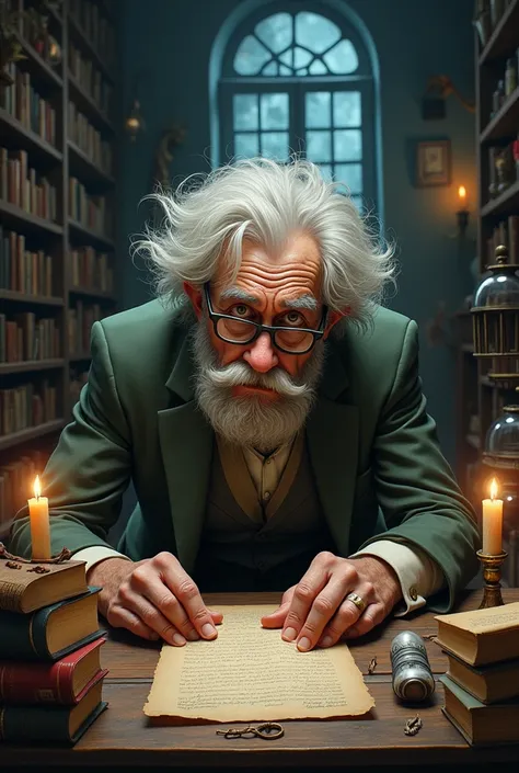 The eccentric, absent-minded professor who’s passionate about occult studies. Often lost in his own theories, he’s both brilliant and clueless.