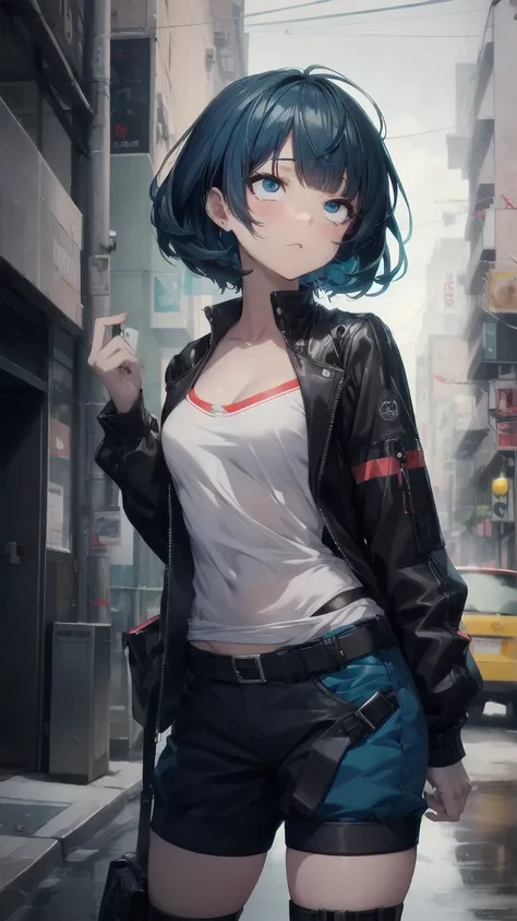 Anime character with gun and black jacket, artwork in the style of Gwaiz, Anime Style 4k yen, Gwaiz, Anime Style. 8k, Gwaiz on artstation pixiv, Gwaiz on pixiv artstation, Ilya Kuvshinov. 4k yen, 4k anime wallpaper, Cyberpunk anime, High quality anime art ...