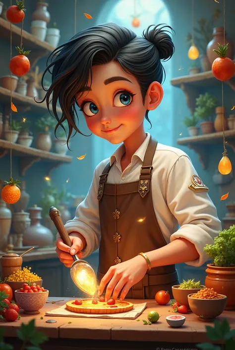 Fantasy that inspires hunger and desire to learn to cook  
