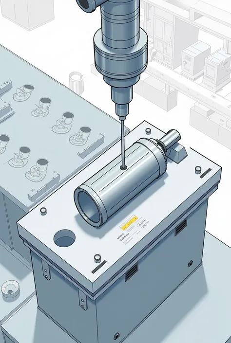 Drawing of a Straightness Measurement 