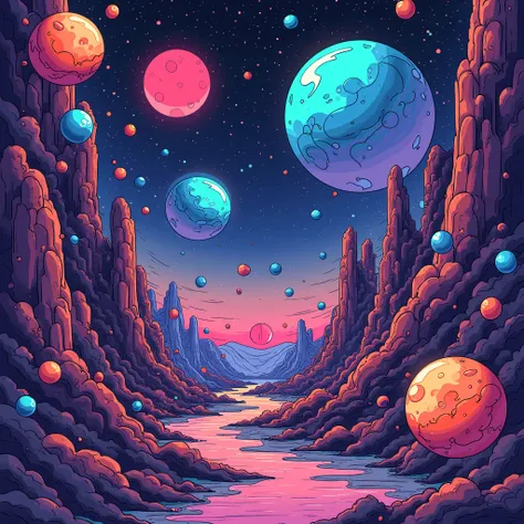 (masterpiece:1.2),(Highest quality),(Super detailed),(Ultra-high resolution),(Best illustrations),8k,wallpaper, bubble ,psychedelic,Vector art,Layered textures,progressive,pop,sf,cyber punk,Super sexy:2.0