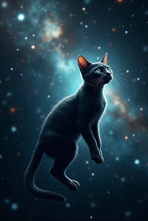 Cate in dark space 