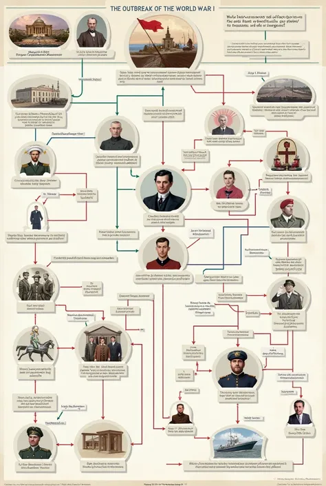 *Causes of the First World War**
   - **Chart Idea:** Create a flowchart that highlights the main causes, like Nationalism, Imperialism, Militarism, and Alliances, leading up to the assassination of Archduke Franz Ferdinand as the immediate cause.
   - **V...