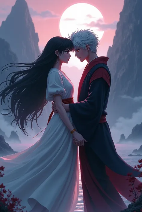 Kikyo and Inuyasha 