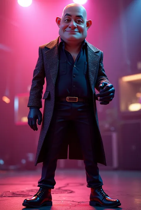 Gru from Despicable Me and Michael Jackson combined