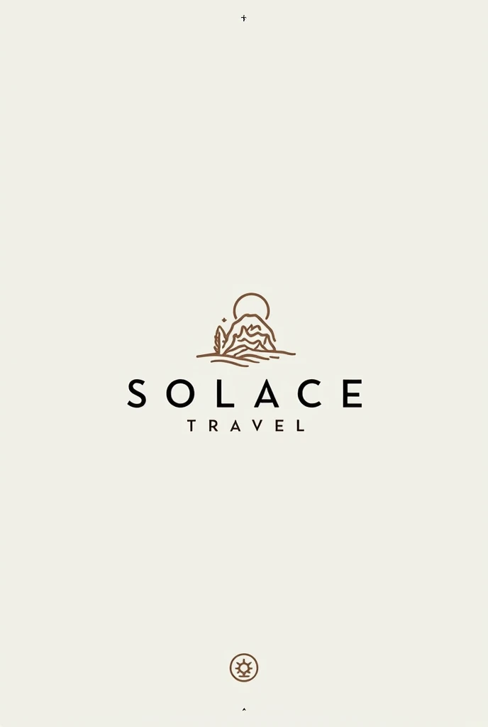 make me a logo of "Solace Travel" 