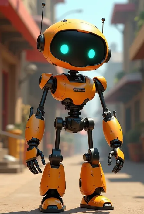 Standing robot, screenshot, Le Automatist, Pixar, from the 2015 Pixar movie, Chappie the Robot, from the 2001 Pixar movie, Death and Robot, Death and Two Robots, Robot Cody,