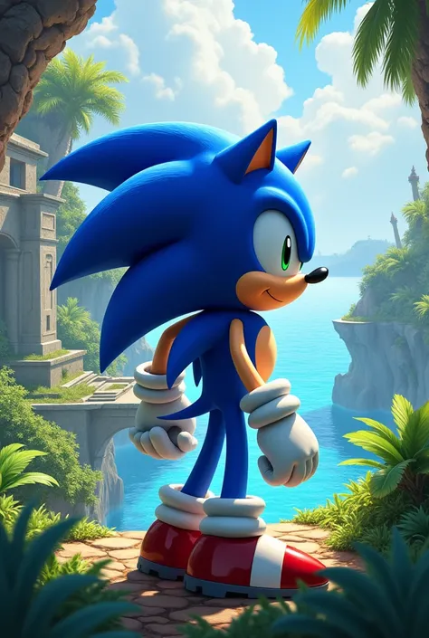 Sonic the hedgehog na angel island